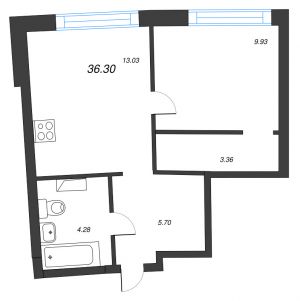 планировка, фото №1