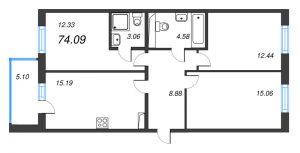 планировка, фото №1