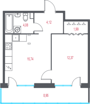 планировка, фото №1
