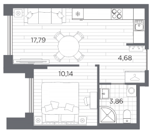 планировка, фото №1