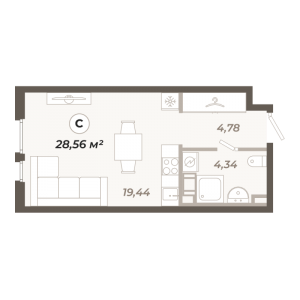 планировка, фото №1