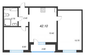 планировка, фото №1