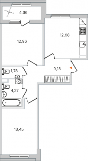 планировка, фото №1