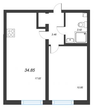 планировка, фото №1