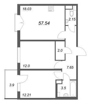 планировка, фото №1