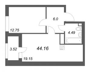 планировка, фото №1