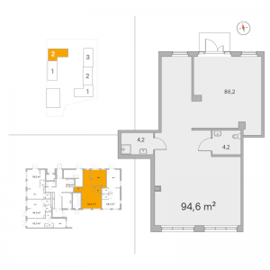 планировка, фото №1