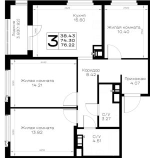планировка, фото №1