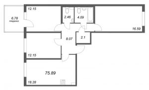 планировка, фото №1