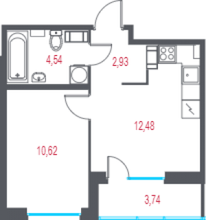 планировка, фото №1