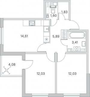 планировка, фото №1