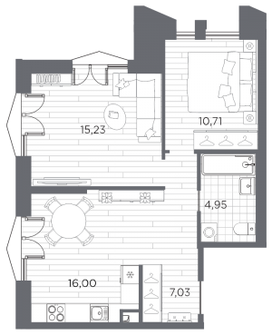 планировка, фото №1