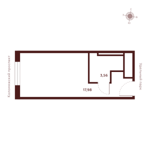 планировка, фото №1