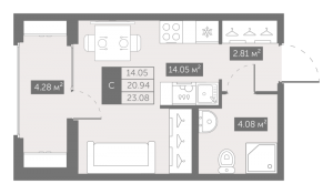 планировка, фото №1