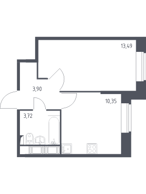 планировка, фото №1