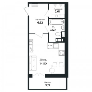 планировка, фото №1