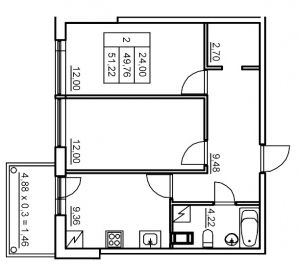 планировка, фото №1