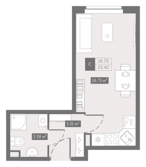 планировка, фото №1