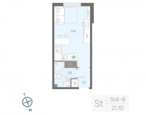 планировка, фото №1