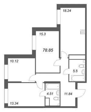 планировка, фото №1