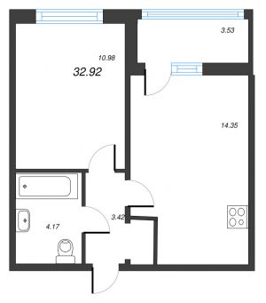 планировка, фото №1