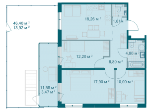 планировка, фото №1