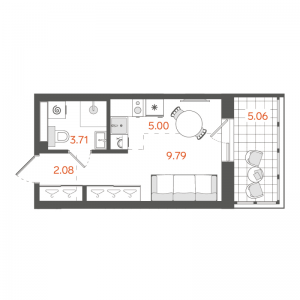 планировка, фото №1