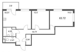 планировка, фото №1