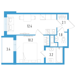 планировка, фото №1