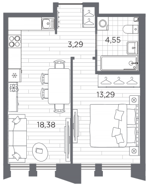 планировка, фото №1