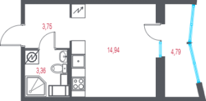 планировка, фото №1