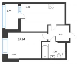 планировка, фото №1