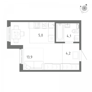 планировка, фото №1