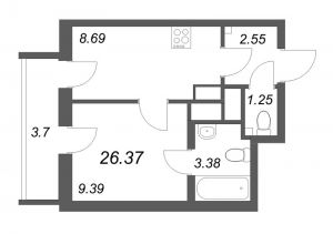 планировка, фото №1