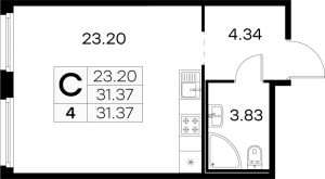 планировка, фото №1