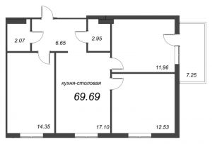 планировка, фото №1