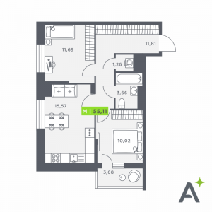 планировка, фото №1