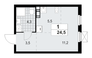 планировка, фото №1