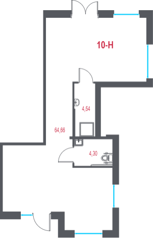 планировка, фото №1