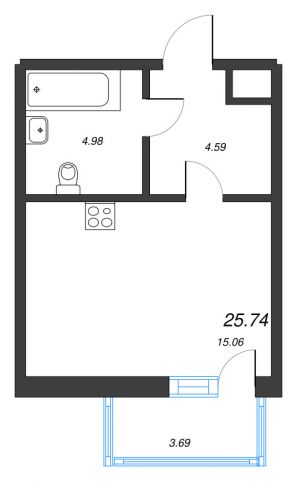 планировка, фото №1