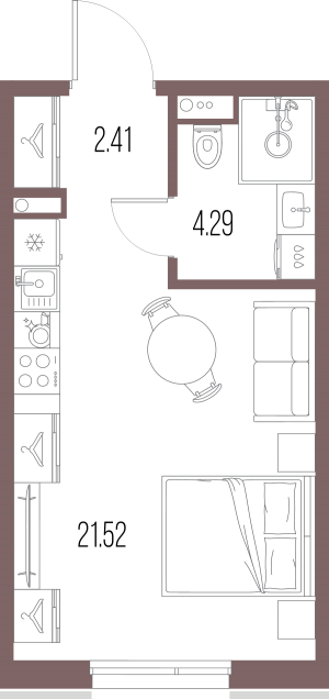 планировка, фото №1