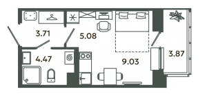планировка, фото №1