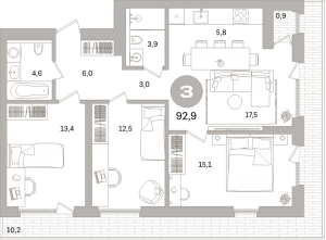 планировка, фото №1