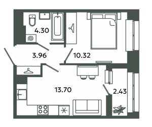 планировка, фото №1
