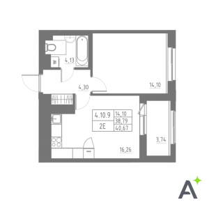 планировка, фото №1