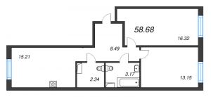 планировка, фото №1