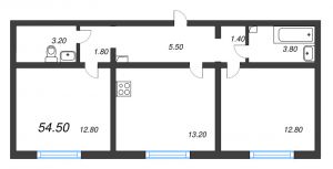 планировка, фото №1
