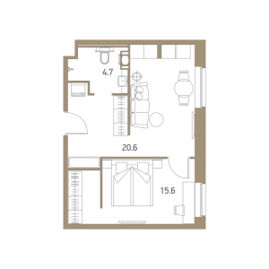 планировка, фото №1