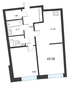 планировка, фото №1