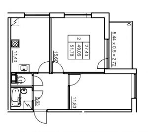 планировка, фото №1